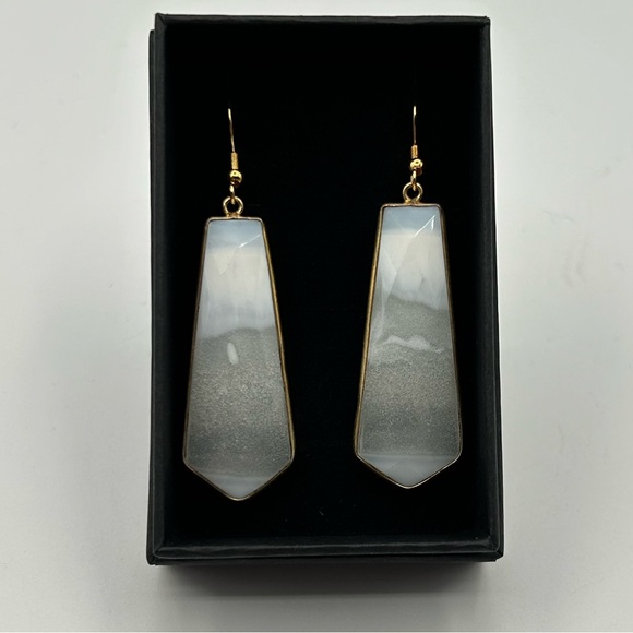 Jewelry - Love, Jenny Leigh Blue Lace 925 Elegant Earrings